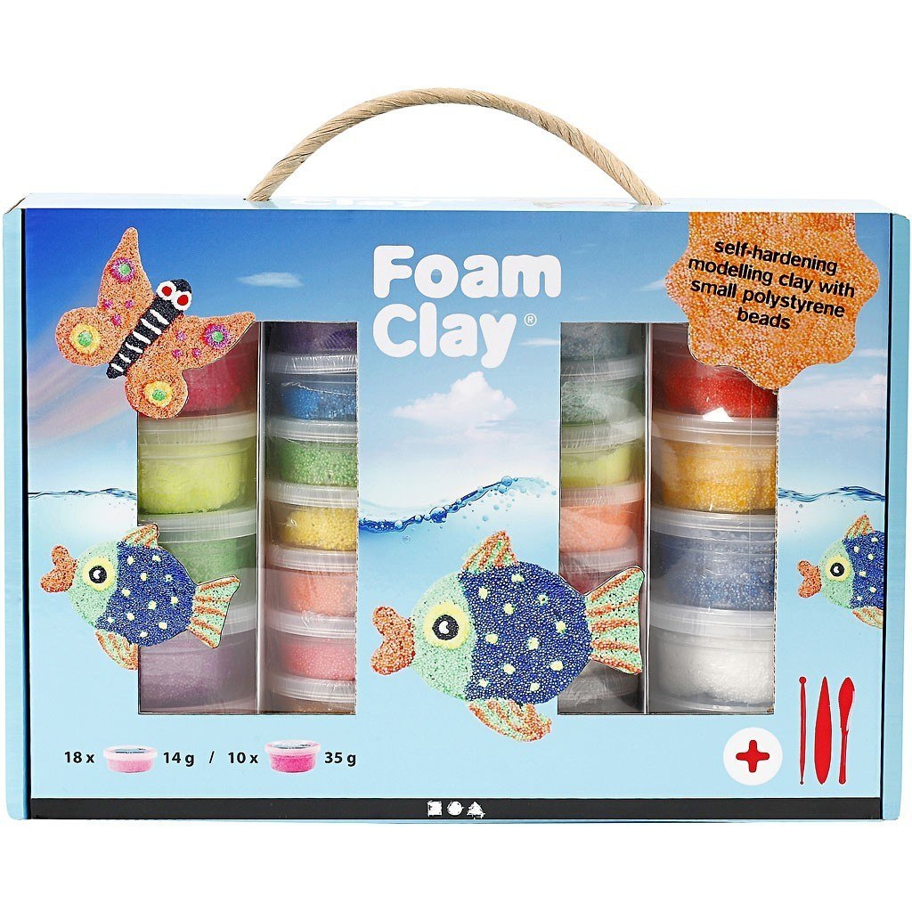 Zestaw Masa Faom Clay 10x35g i 18x14g Zestaw Masa Faom Clay 10x35g i 18x14g