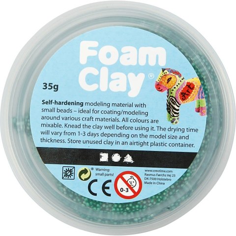 Masa Foam Clay Ciemno Zielona 35 g Masa Foam Clay Ciemno Zielona 35 g