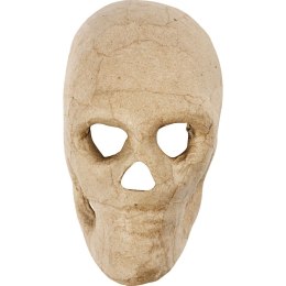 Maska kościotrupa z papier-mache H: 13cm