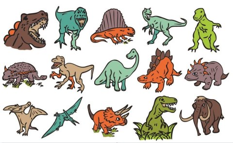 Stemple Kids Dinozaury Stemple Kids Dinozaury