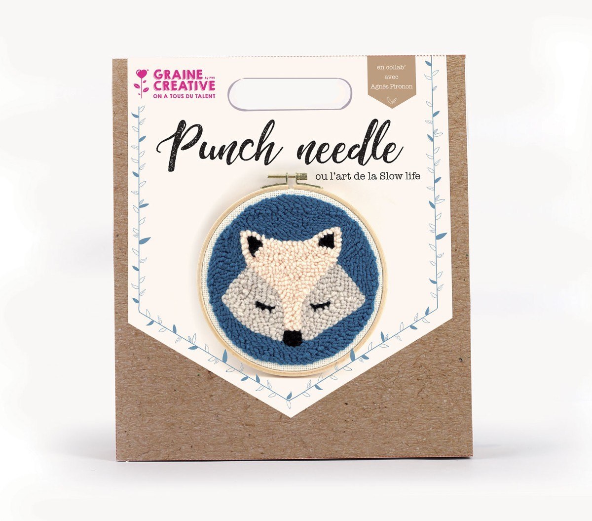 Zestaw do haftowania Punch Needle Lisek Zestaw do haftowania Punch Needle Lisek