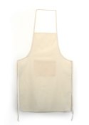 Fartuch naturalny 90x60 cm bawełniany