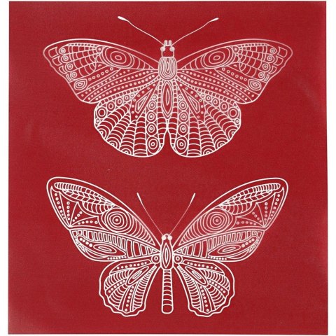 Szablon Sitodruk Motyle 22x21 cm Szablon Sitodruk Motyle 22x21 cm