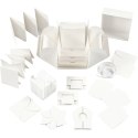 Pudełko na prezenty pełne niespodzianek Białe DIY