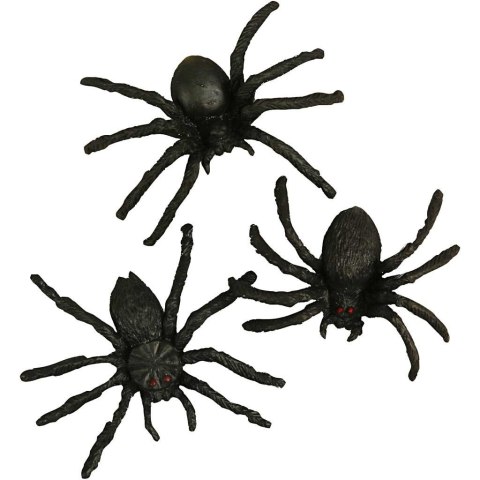 Pająki 4 cm 60 szt. Pająki 4 cm 60 szt.
