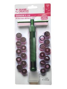 Metalowa praska do modeliny +19 różnych sitek