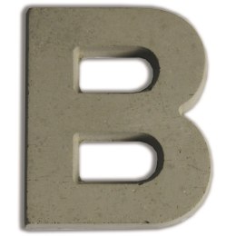 Litera B z betonu H:5 cm