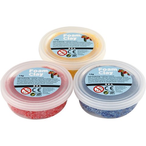 Zestaw Masa Foam Clay 3x14g kol. Podstawowe Zestaw Masa Foam Clay 3x14g kol. Podstawowe