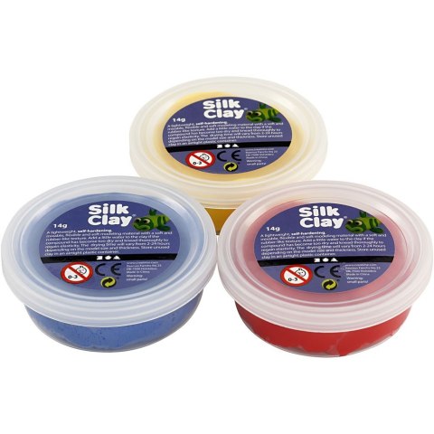 Zestaw Masa Silk Clay 3x14g kol. Podst. Zestaw Masa Silk Clay 3x14g kol. Podst.