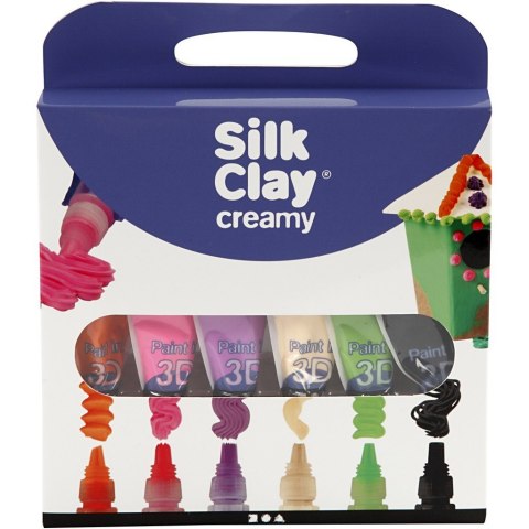 Zestaw Pasta Silk Clay 6x35 ml kol. Uzupełn. Zestaw Pasta Silk Clay 6x35 ml kol. Uzupełn.