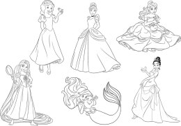 Stempelki Księżniczki Disneya