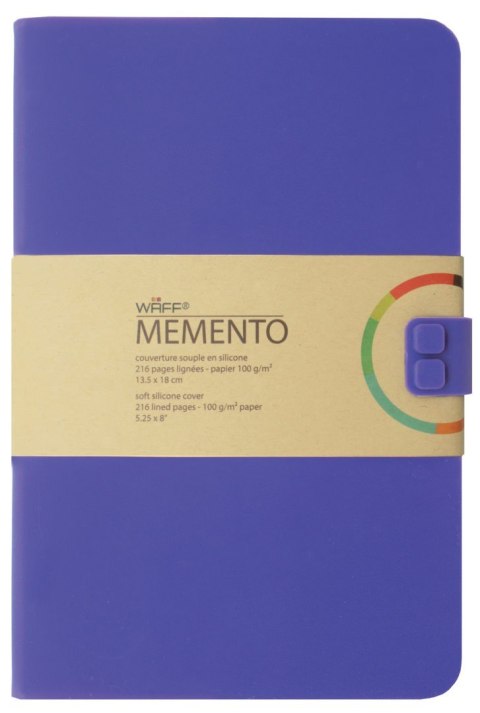 WAFF MEMENTO notes A5 Fioletowy WAFF MEMENTO notes A5 Fioletowy