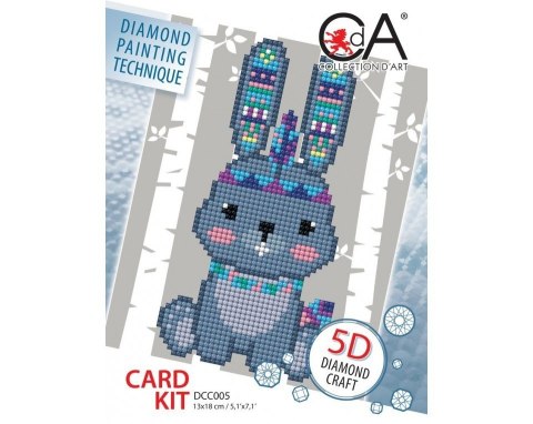 Diamentowa Mozaika Zając Diamentowa Mozaika Zając