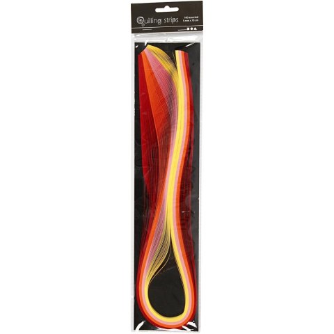 Paski do quillingu 5mmx78cm Rudości Paski do quillingu 5mmx78cm Rudości