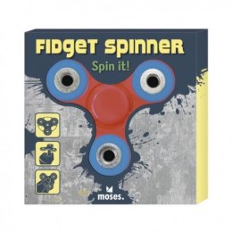 Finger spinner - czerwony - zabawka zręcznościowa