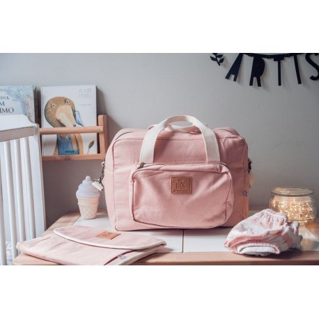 My bag's torba maternity bag happy family pink