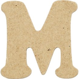 Litera M z MDF H: 4 cm 10 szt.