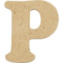 Litera P z MDF H: 4 cm 10 szt.