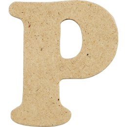 Litera P z MDF H: 4 cm 10 szt.