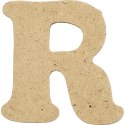 Litera R z MDF H: 4 cm 10 szt.