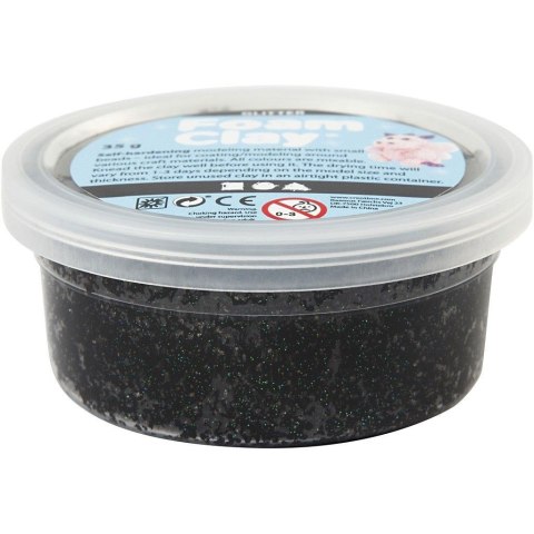 Masa Foam Clay Brokatowa Czarna 35 g Masa Foam Clay Brokatowa Czarna 35 g