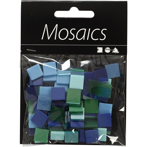 Mozaika Niebiesko-Zielona 10x10 mm Mozaika Niebiesko-Zielona 10x10 mm