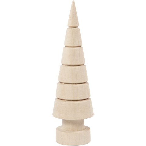 Choinka z drewna H: 12,5 cm D: 3,7 cm Choinka z drewna H: 12,5 cm D: 3,7 cm