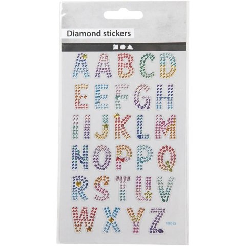 Naklejki Diamentowe Alfabet Naklejki Diamentowe Alfabet