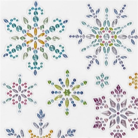 Naklejki Diamentowe Płatki Śniegu Naklejki Diamentowe Płatki Śniegu