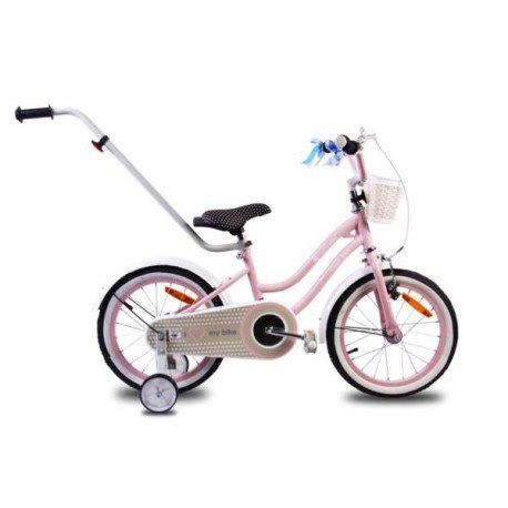 Rowerek dla dzieci 14" heart bike - różowy