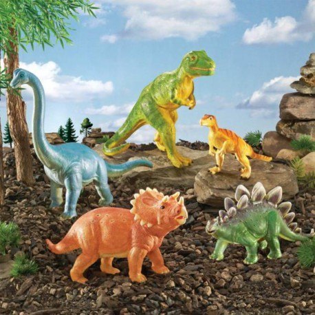 Duże figurki, dinozaury, zestaw 5 szt.