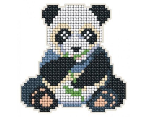 Diamentowa Mozaika z magnesem Panda Diamentowa Mozaika z magnesem Panda