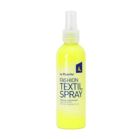 Farba do Tkanin Spray 100 ml Fluo Żółty Farba do Tkanin Spray 100 ml Fluo Żółty