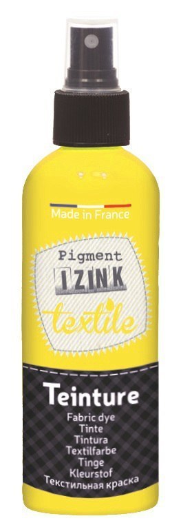 Farba płynna do tkanin 80ml Żółta