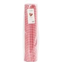 Filc W: 45 cm L: 5m Czerwona Kratka