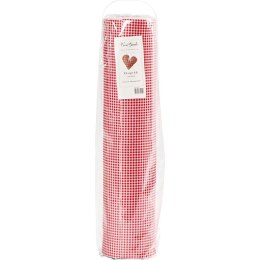 Filc W: 45 cm L: 5m Czerwona Kratka
