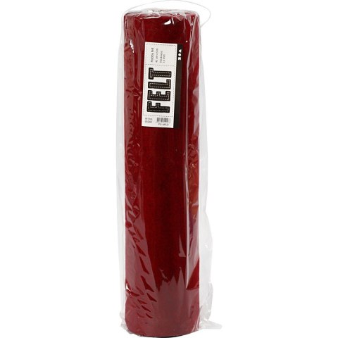 Filc W: 45 cm L: 5m Czerwony Melanż Filc W: 45 cm L: 5m Czerwony Melanż
