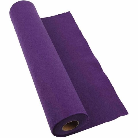 Filc W: 45 cm L: 5m Fioletowy Filc W: 45 cm L: 5m Fioletowy
