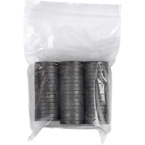 Magnesy ferrytowe D: 20 mm 50 szt Magnesy ferrytowe D: 20 mm 50 szt
