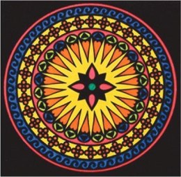 Mandala COLORVELVET Przeciw Stresowa