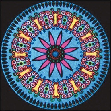Mandala COLORVELVET Spokój