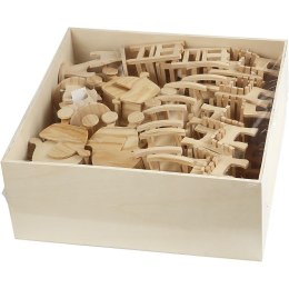 Mebelki z drewna H: 5,8-10,5 cm 50 szt.