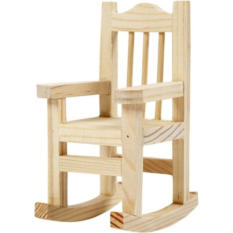 Mebelki z drewna H: 5,8-10,5 cm 50 szt. Mebelki z drewna H: 5,8-10,5 cm 50 szt.
