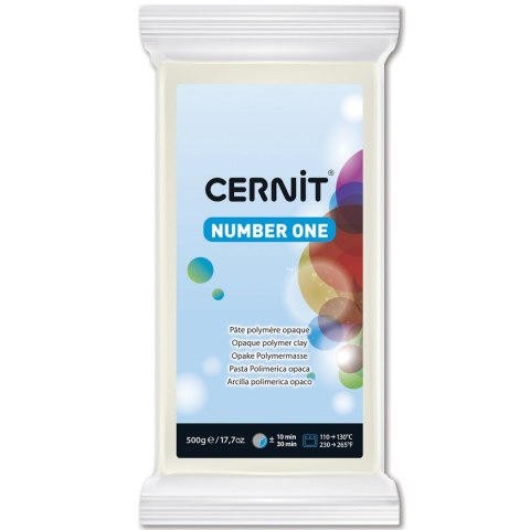 Modelina Cernit Biała Nieprzezr. 500 g