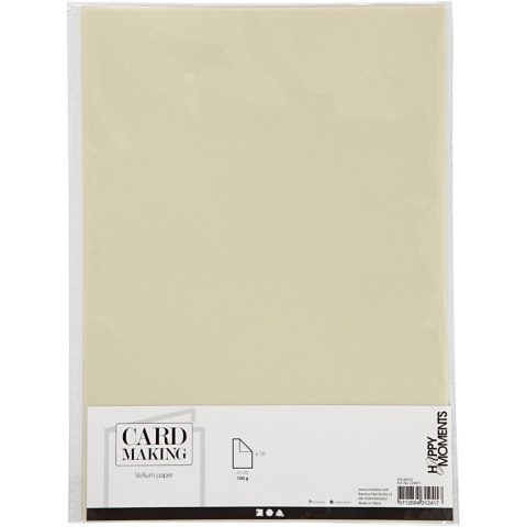 Papier Welinowy A4 10 ark. Złamana Biel Papier Welinowy A4 10 ark. Złamana Biel