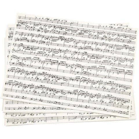 Papier w Nuty A4, 100 g, 10 ark. Papier w Nuty A4, 100 g, 10 ark.