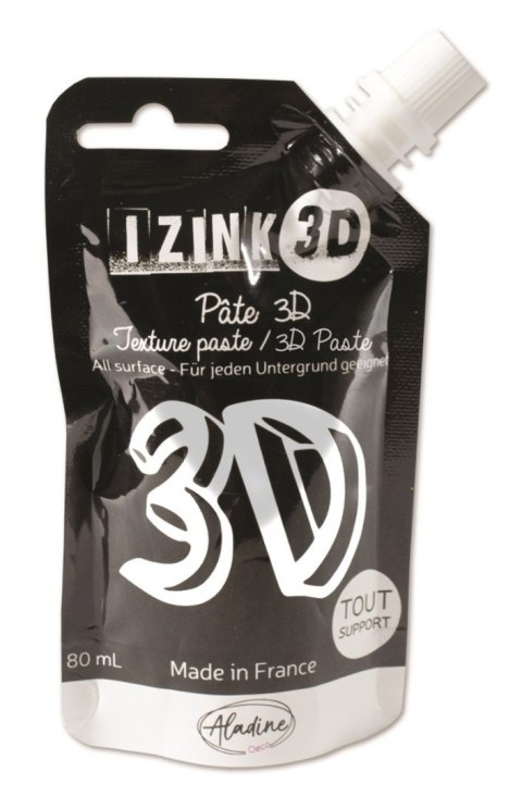 Pasta 3D 80 ml Biała Pasta 3D 80 ml Biała