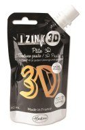 Pasta 3D 80 ml metaliczna Złota