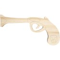 Pistolet z drewna L: 20,5 cm