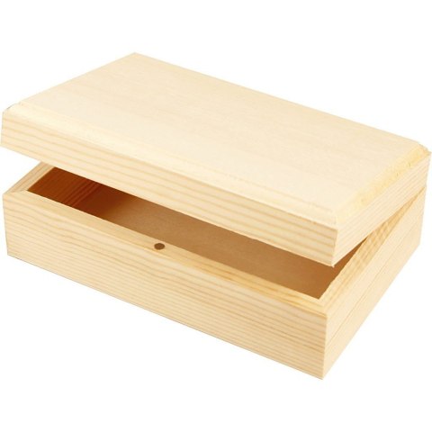 Pudełko z drewna na Biżuterię 14x9x5 cm Pudełko z drewna na Biżuterię 14x9x5 cm